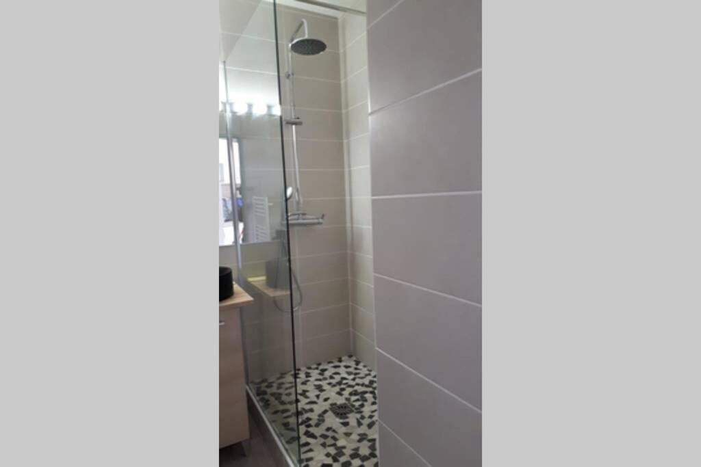 T3 Climatise Avec Piscine Et Vue Sur Mer سُت المظهر الخارجي الصورة