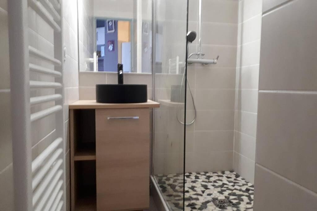 T3 Climatise Avec Piscine Et Vue Sur Mer سُت المظهر الخارجي الصورة